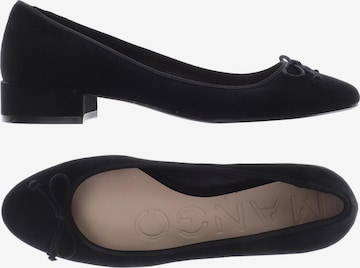 MANGO Flats & Loafers in 37 in Black: front