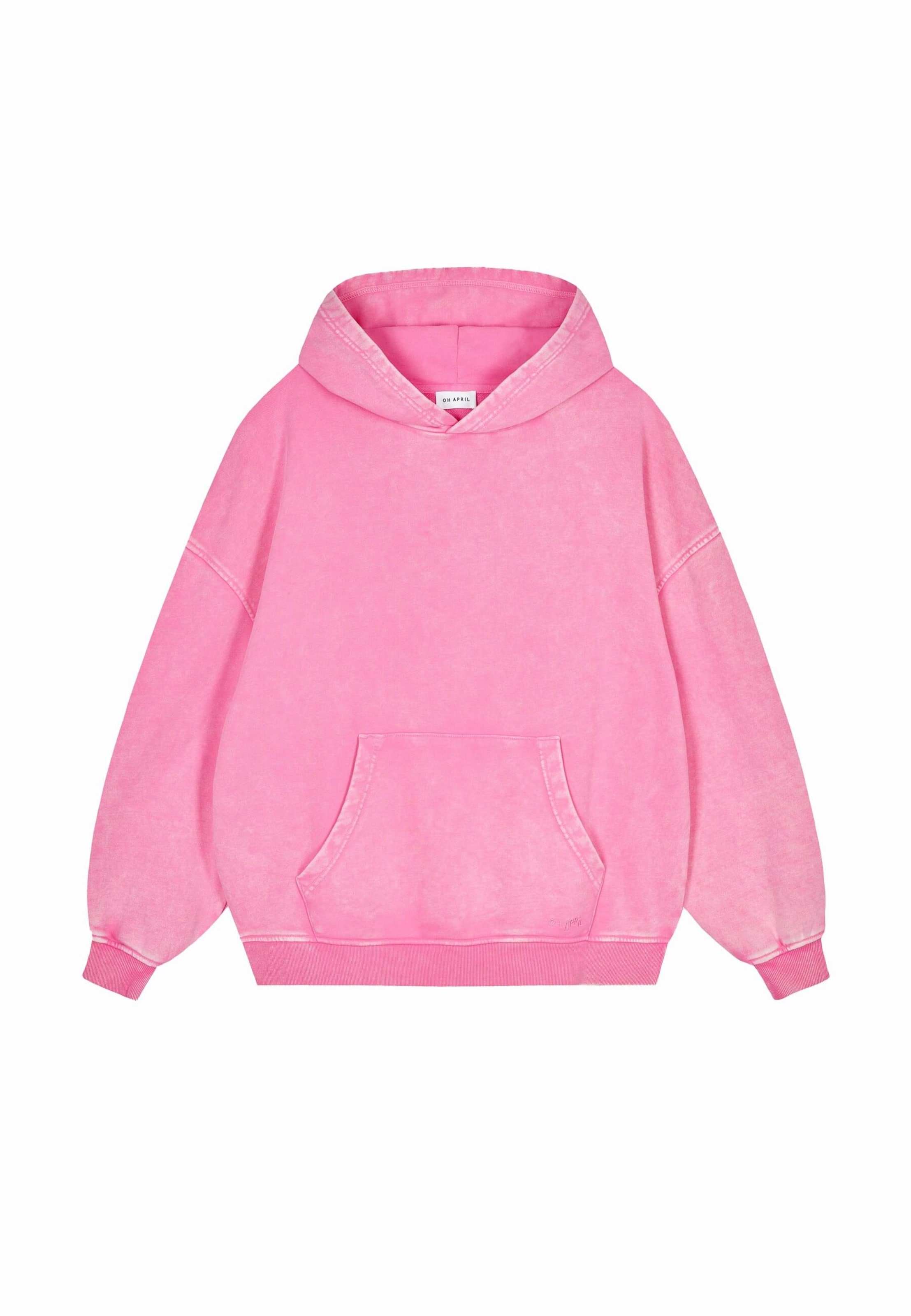 OH APRIL Sweatshirt 'Cherish' i rosa: framsida