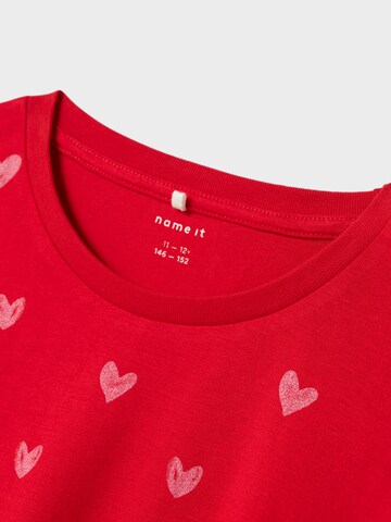 NAME IT Shirt 'FARSO' in Red