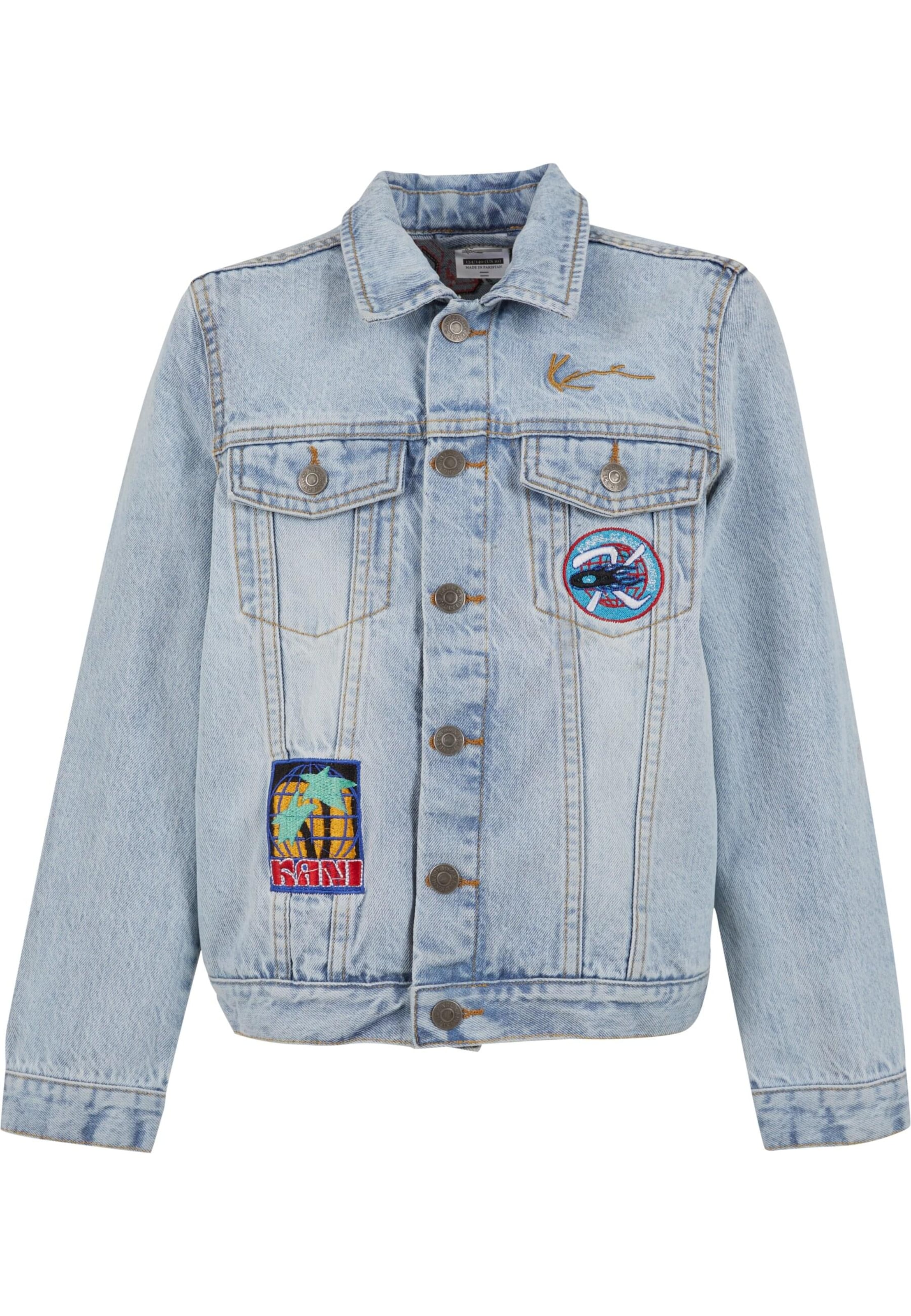 Karl Kani Between-Season Jacket in Light blue / Mixed colors, Item view