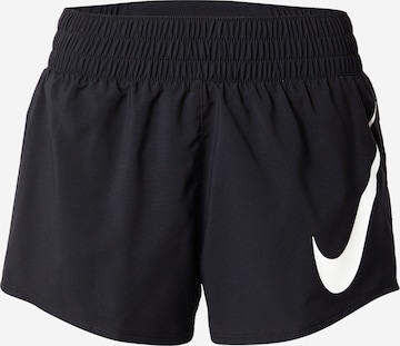 NIKE Обычный Спортивные штаны 'One Swoosh' в Черный: спереди