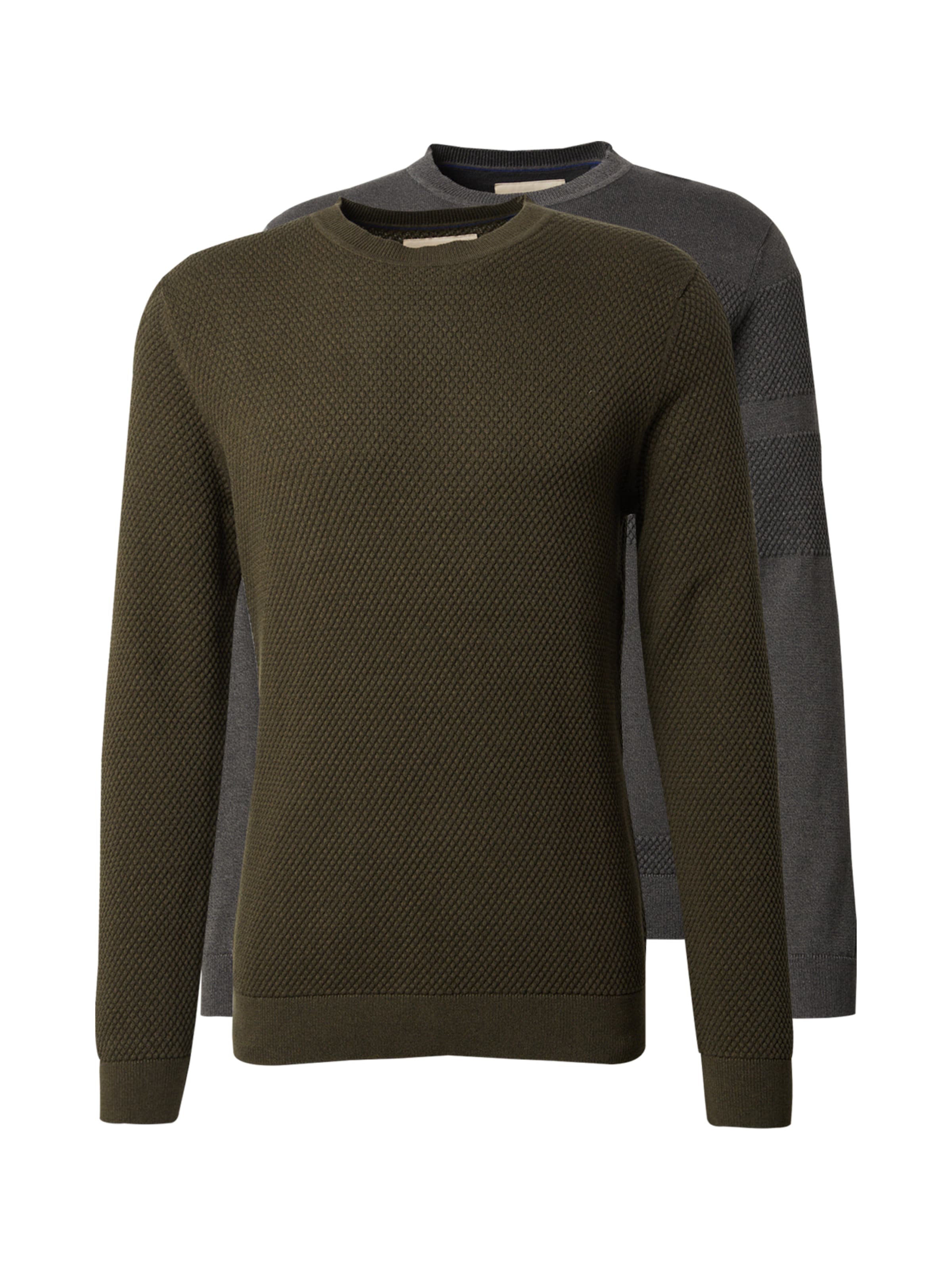 pelēks Jack & Jones Premium Džemperis 'JPRBLUNOAH': no priekšpuses