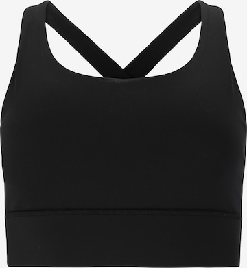 ENDURANCE Medium Support Sports Bra 'Keelarin' in Black: front