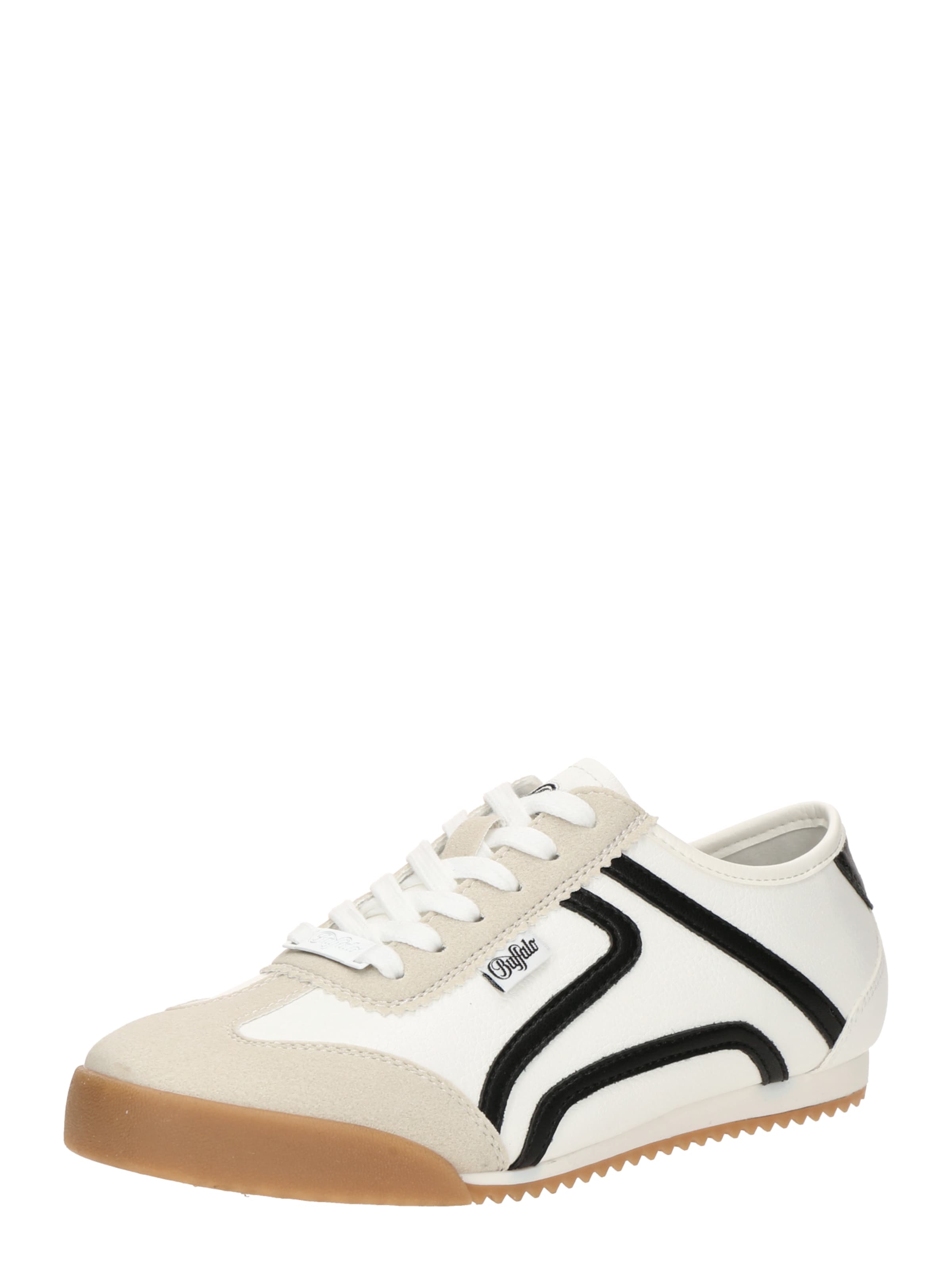 Baskets basses BUFFALO en blanc : devant