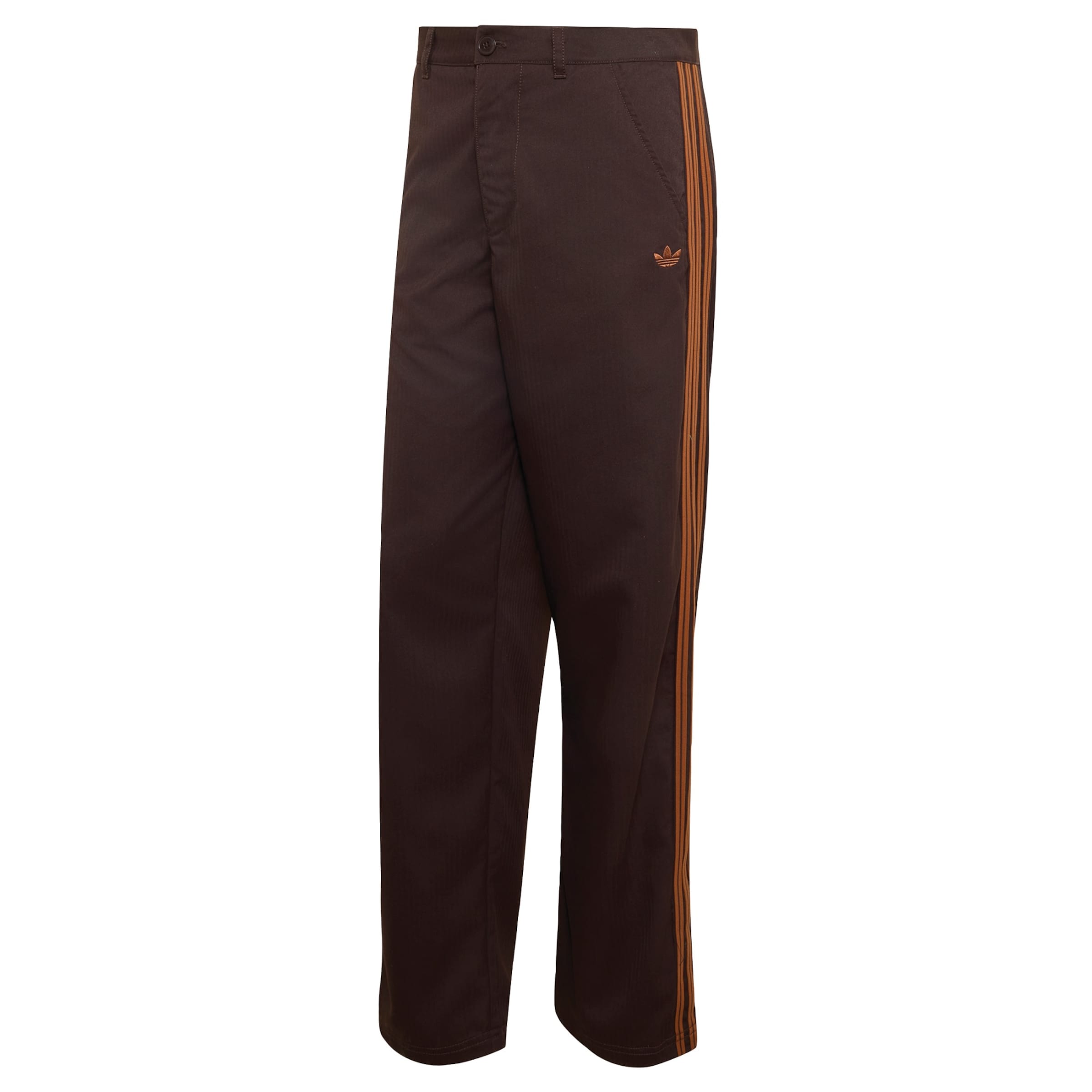 Regular Pantalon 'Firebird' ADIDAS ORIGINALS en marron : devant