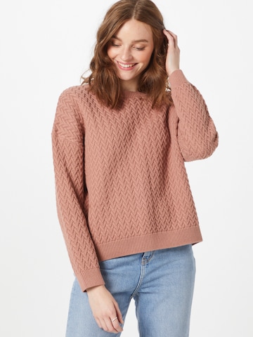 ABOUT YOU Sweater 'Layla' in Pink: front