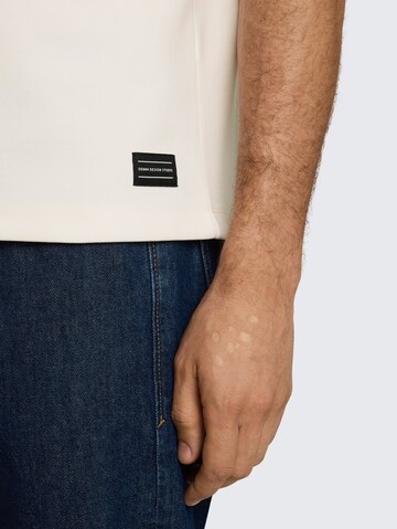 TOM TAILOR DENIM T-Shirt in Weiß