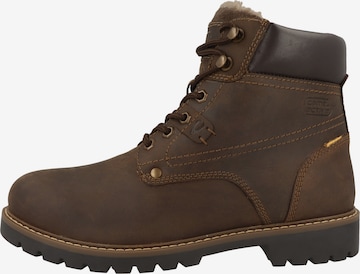 CAMEL ACTIVE Lace-Up Boots '57SRF01' in Brown: front