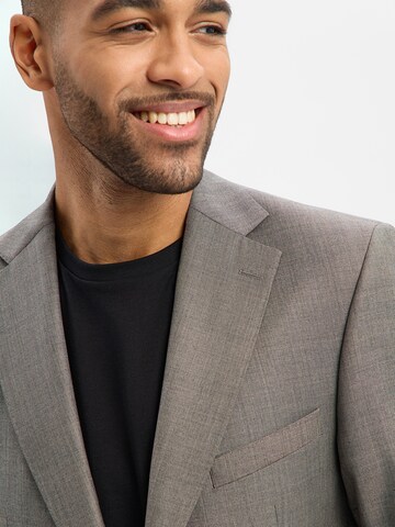 CARL GROSS Slim fit Suit Jacket 'Steven' in Brown