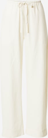 WEEKDAY Trousers 'Mia' in White: front