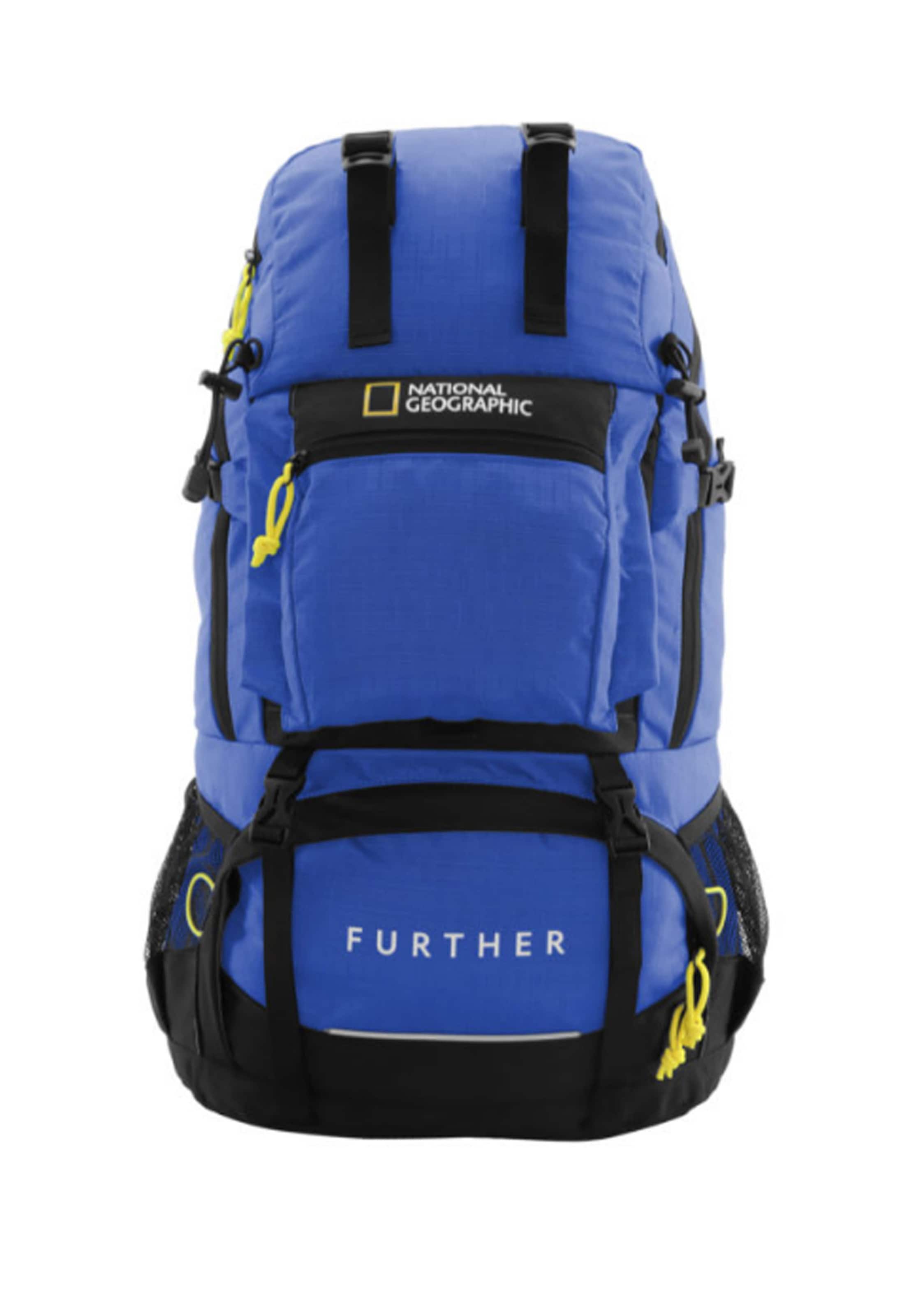 National Geographic Rucksack 'Destination' in Blau: Vorderseite