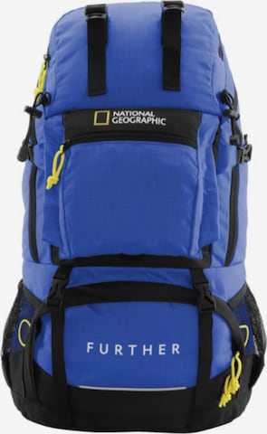 National Geographic Rucksack 'Destination' in Blau: predná strana