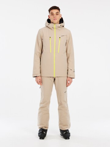 PROTEST Sportjacke 'PRTTIMOTHY'‌‌‌‌‌‌‌‌‌‌ in Braun