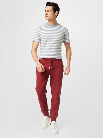 Superdry Tapered Pants in Red