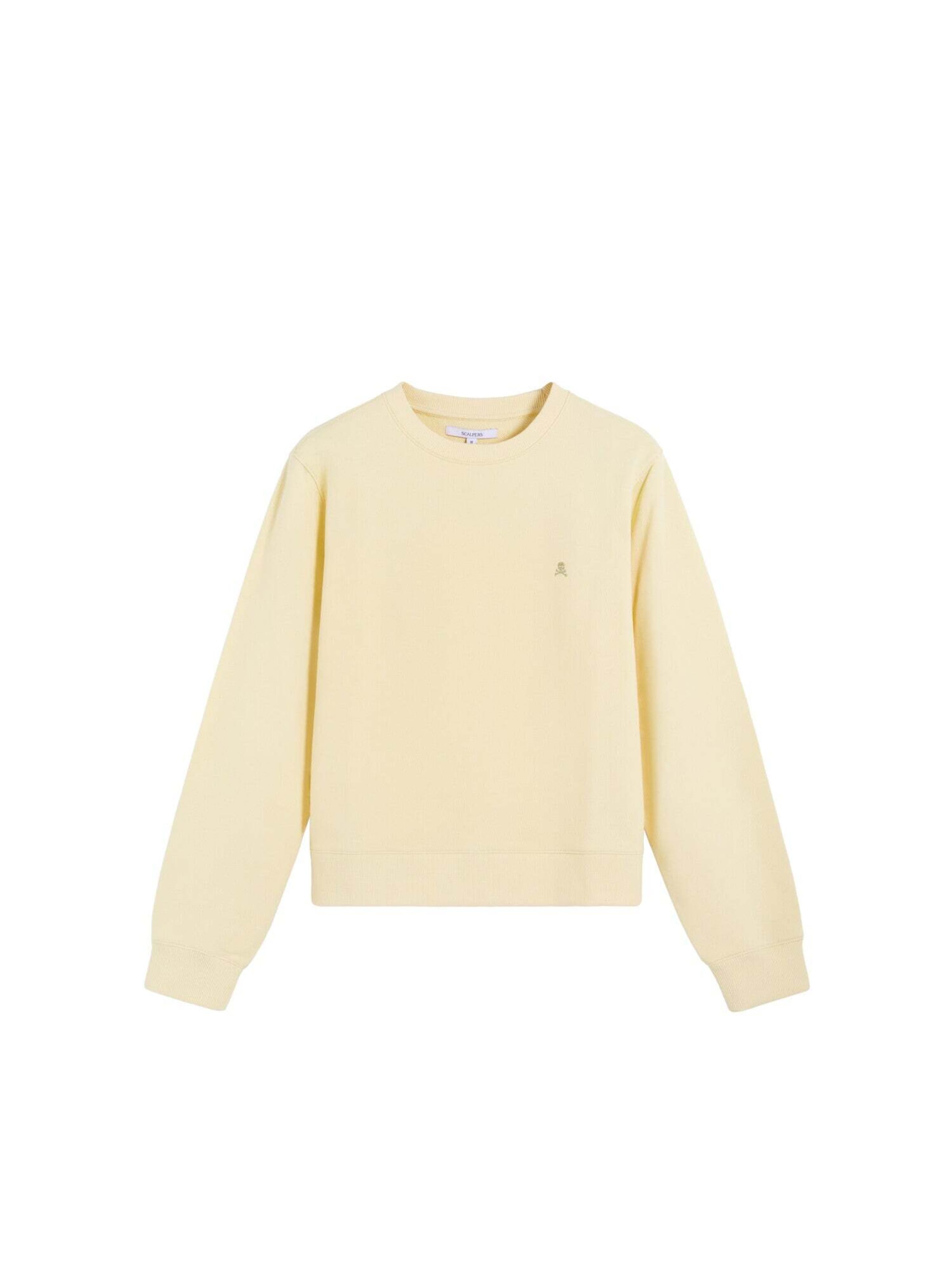 Bluză de molton de la Scalpers pe galben: față