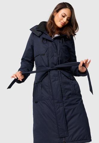 NAVAHOO Winter coat in Blue: front