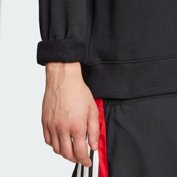 ADIDAS ORIGINALS Sweatshirt 'Trefoil Essentials' in Schwarz