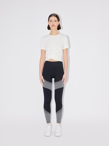 Skinny Pantaloni sportivi 'Silvia' di LeGer by Lena Gercke in nero