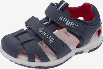 Chicco Avonaiset kengät 'Fanfy' värissä sininen: etupuoli