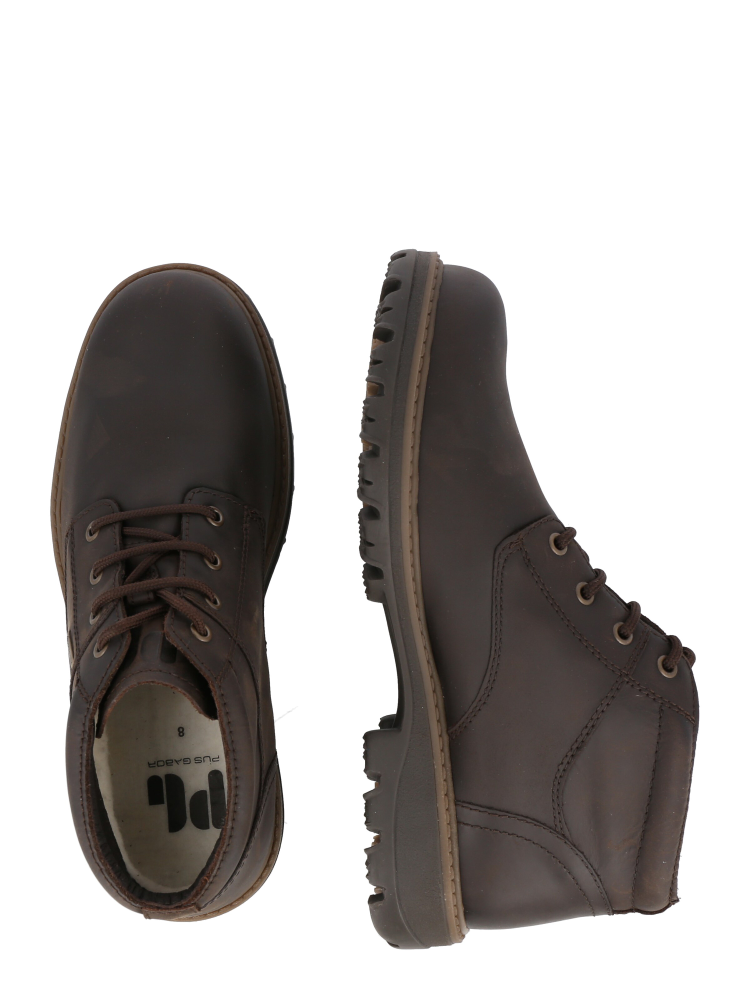 Bottines à lacets Pius Gabor en marron