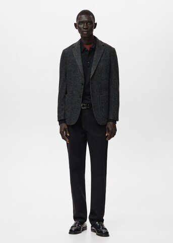 MANGO MAN Slim fit Suit Jacket 'Molina' in Grey