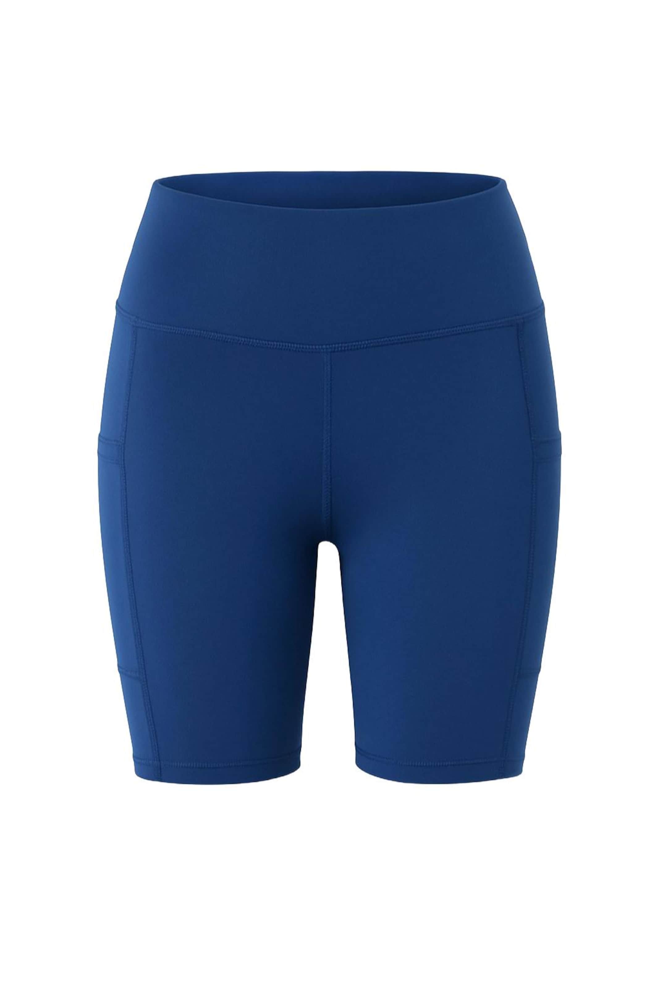 C&City Skinny Shorts in Blau: Vorderseite