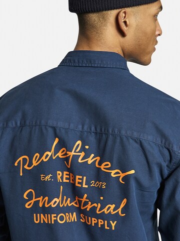 Redefined Rebel Regular fit Button Up Shirt 'Jack' in Blue