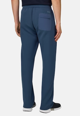 Coupe slim Pantalon Boggi Milano en bleu