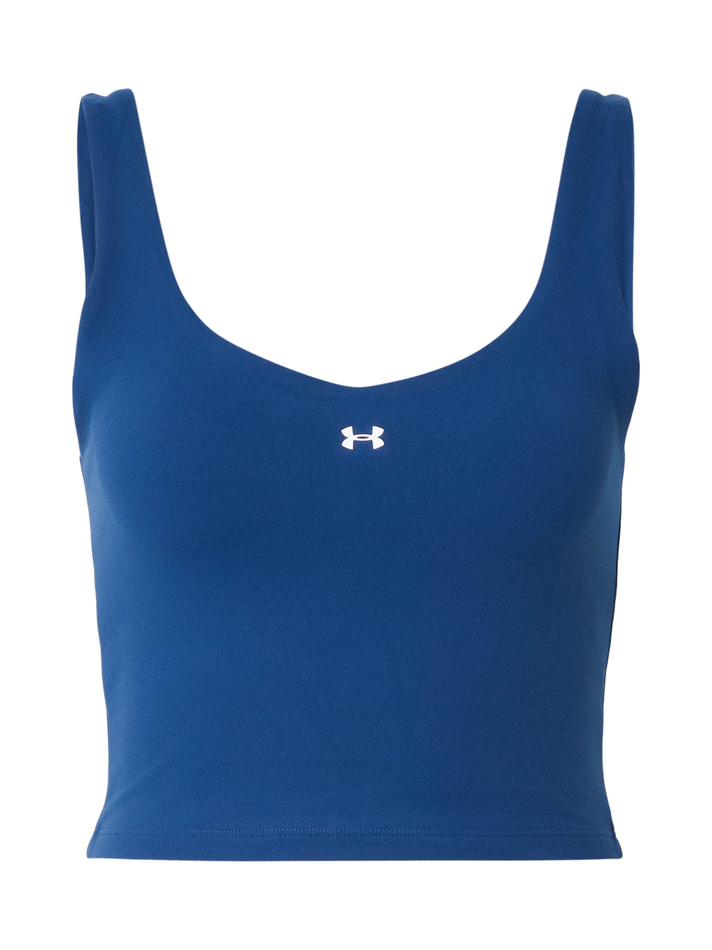 UNDER ARMOUR Спортивный топ 'Motion' в Синий: спереди