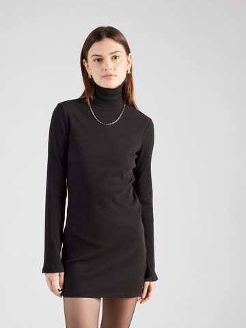 Monki Dress in Black: front