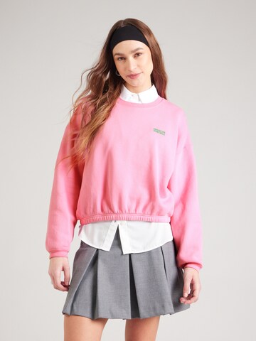 Felpa 'IZUBIRD' di AMERICAN VINTAGE in rosa: frontale