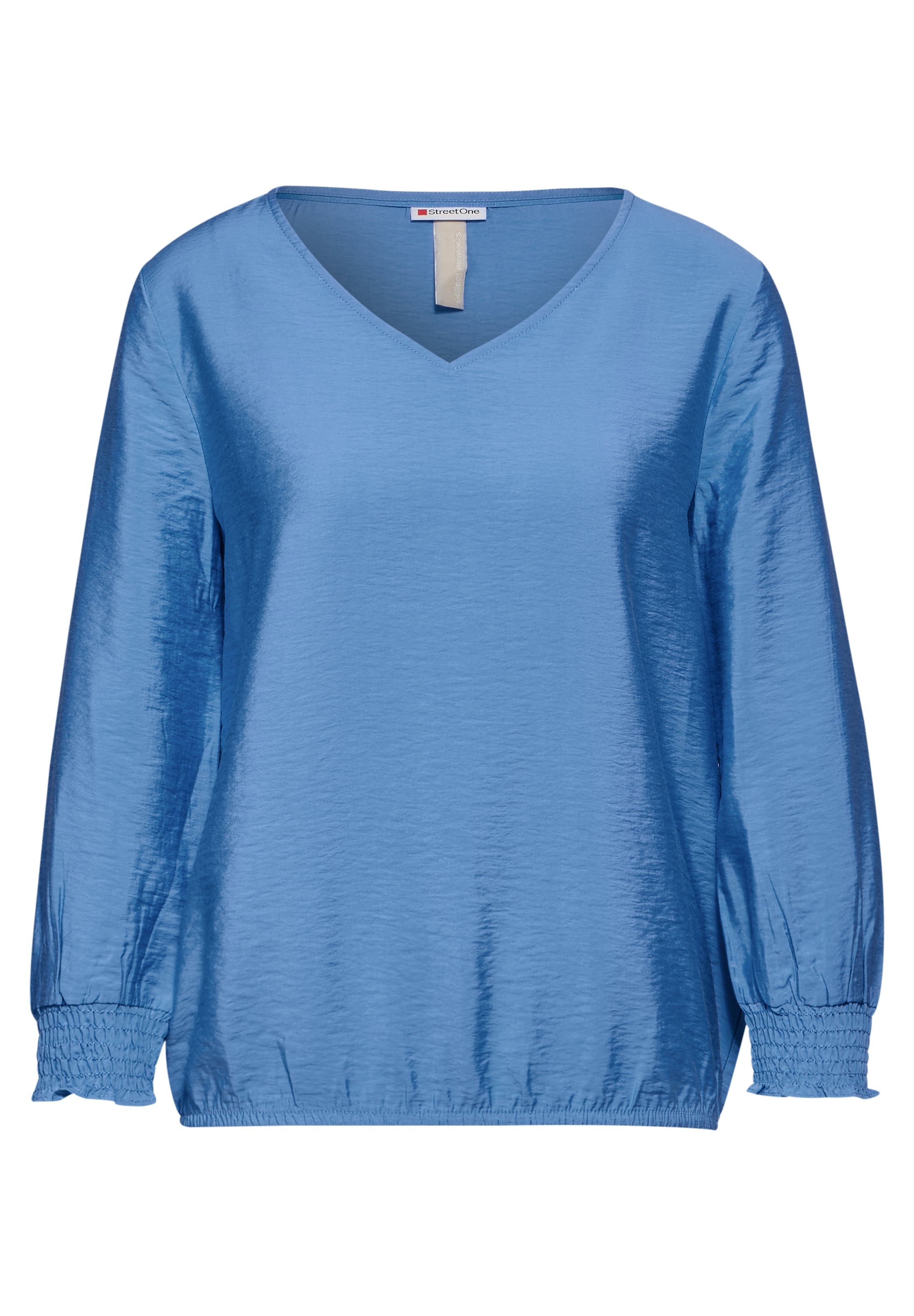 STREET ONE Bluse in Blau: Vorderseite