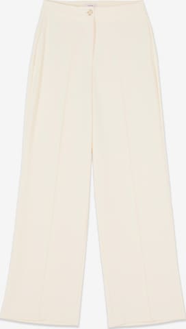 Pantaloni di oltre in bianco: frontale