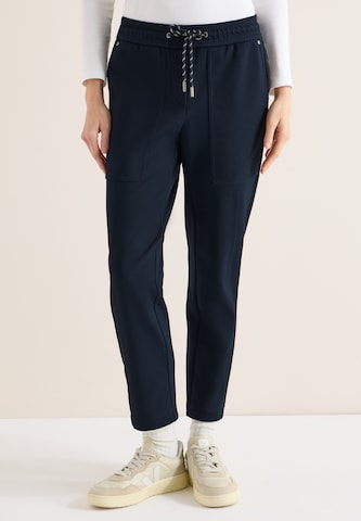 CECIL Slim fit Pants in Blue: front