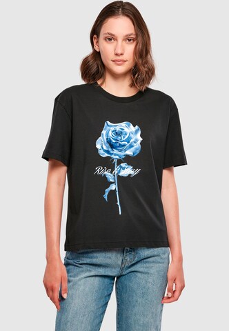 Miss Tee Shirt 'Rise And Slay' in Black: front