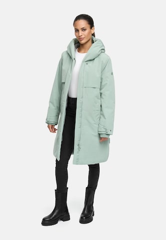 Cappotto invernale 'Domingaa 14' di NAVAHOO in verde: frontale