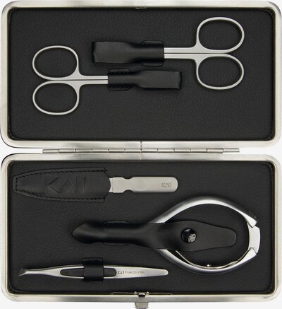 kai Beauty Care Nagelpflege Set in grau / schwarz, Produktansicht