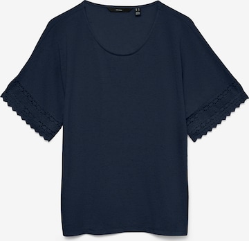 VERO MODAMajica 'VMGINA' - plava boja: prednji dio