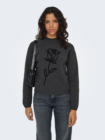ONLY Svetr 'ONLROSE' – šedá: přední strana