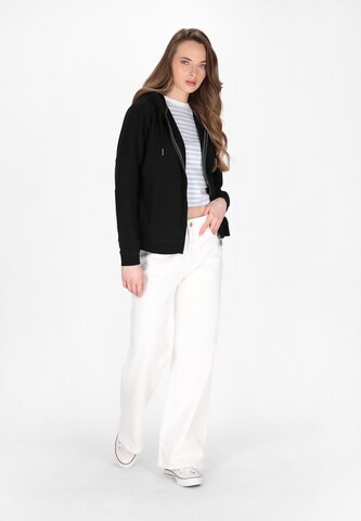 DreiMaster Maritim Sweatvest 'Maritim' in Zwart
