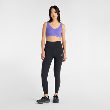 new balance - Soutien Bustier Soutien de desporto em roxo