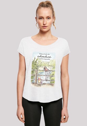 F4NT4STIC T-Shirt 'Disney  Winnie The Pooh Adventure' in Weiß: predná strana