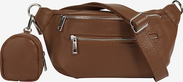 Sacs banane Samantha Look en marron : devant