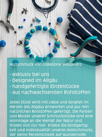 COLLEZIONE ALESSANDRO Necklace 'Esha' in Mixed colors