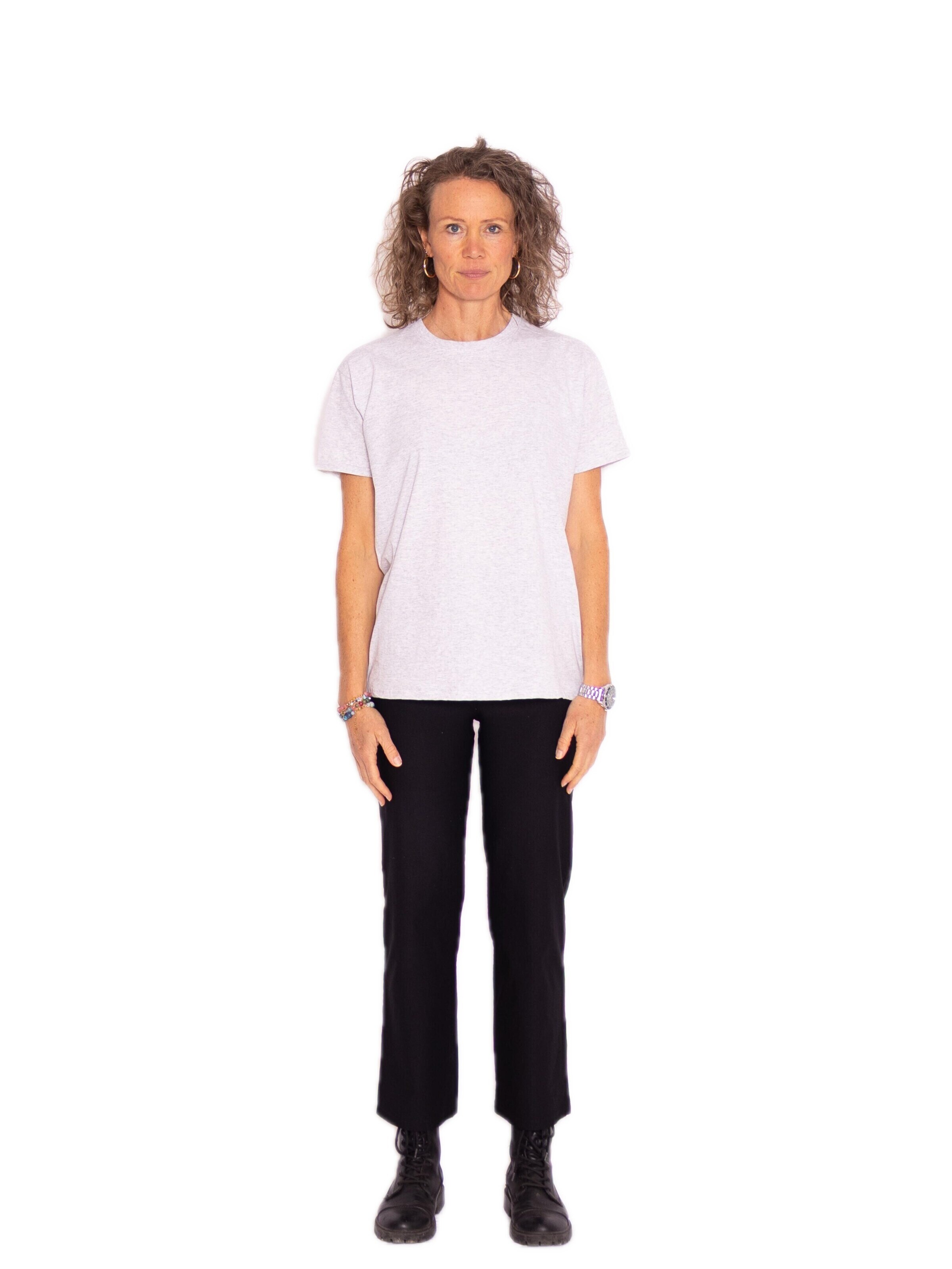FRUIT OF THE LOOM Shirts 'T-shirt' i grå