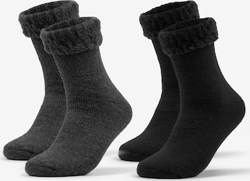 Chaussettes 'Thermo Nils' Occulto en gris : devant