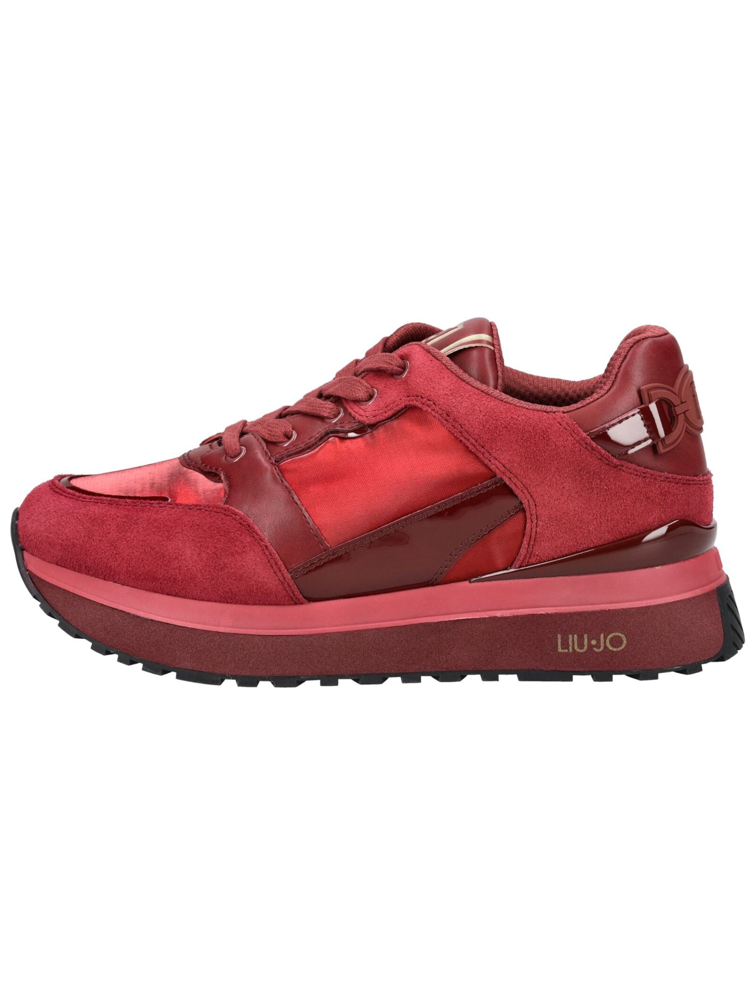 Liu Jo Platform trainers in Red: front