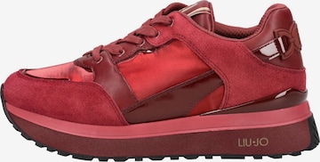 Liu Jo Sneakers laag in Rood: voorkant