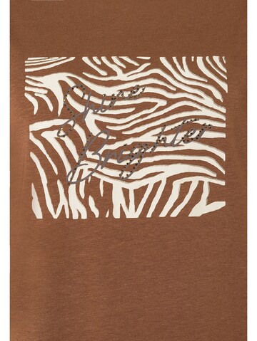 MORE & MORE T-Shirt in Braun