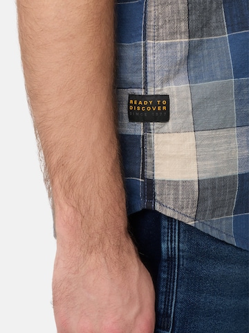 CAMEL ACTIVE Regular fit Button Up Shirt in Blue